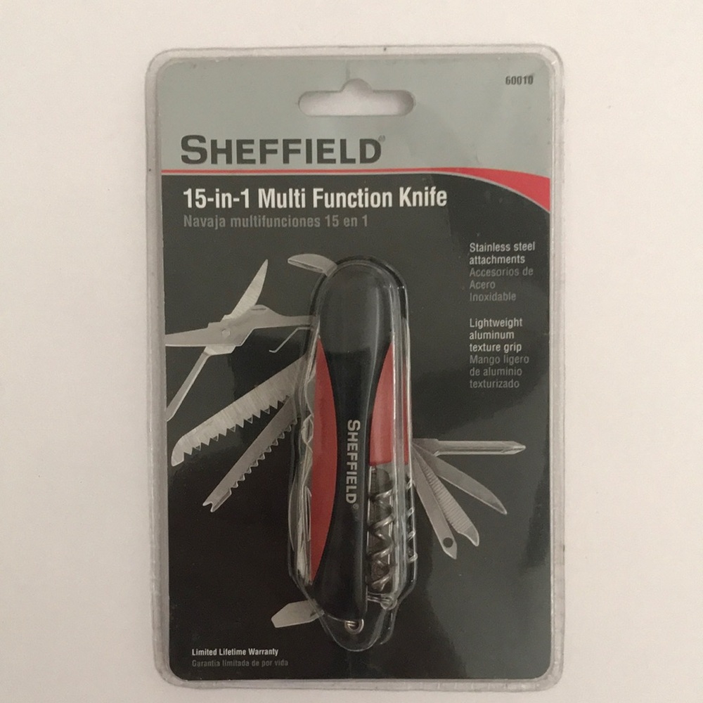 Sheffield 15-in-1 Multi Function Knife NEW
